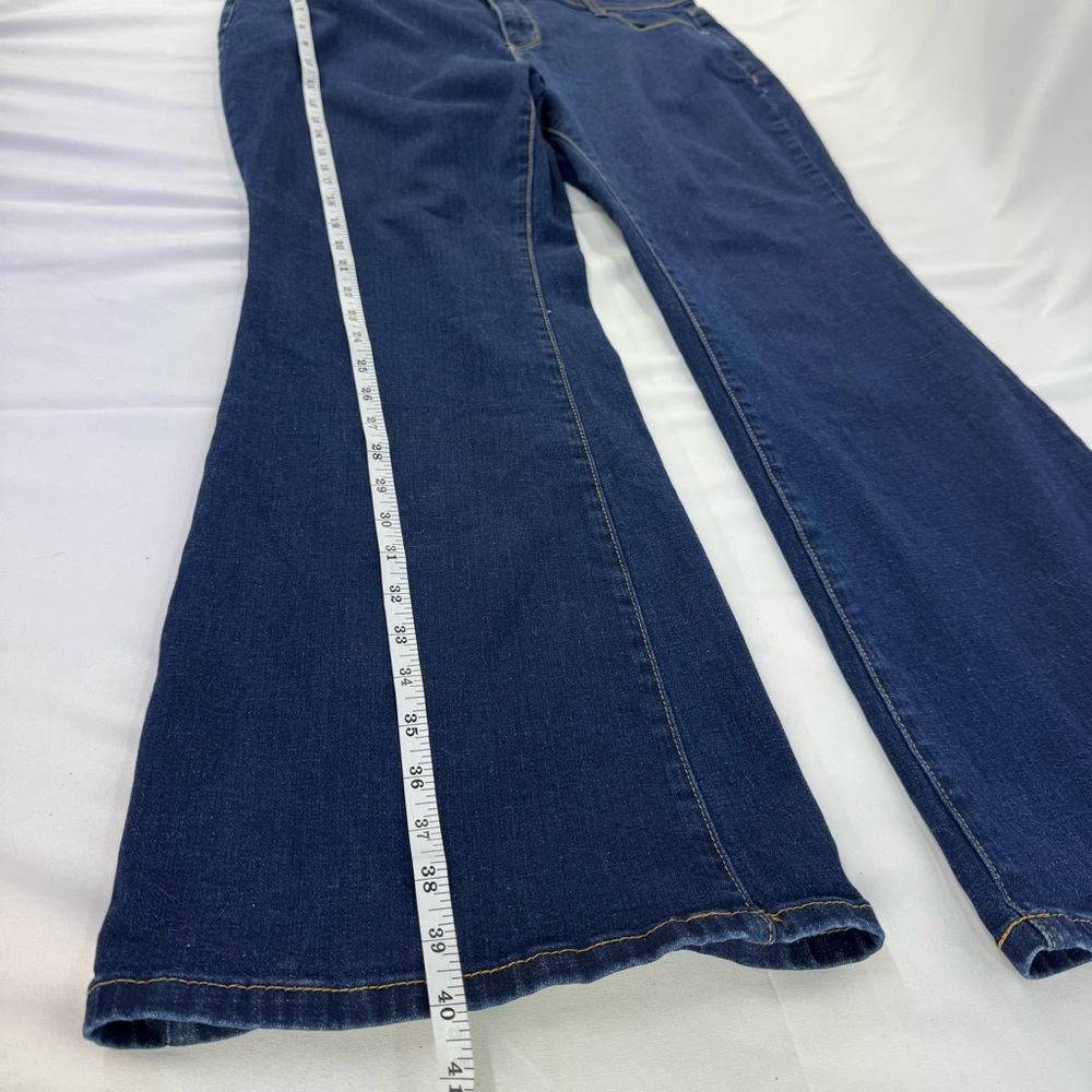 EUC ModCloth Blue Bell Bottom Style Jeans, Women’s XL 40” long - Picture 8 of 13